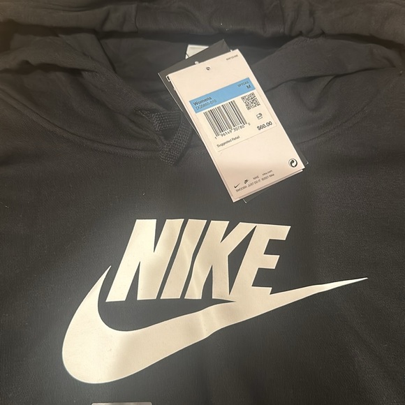 NWT NIKE CROP HOODIE - Picture 2 of 2